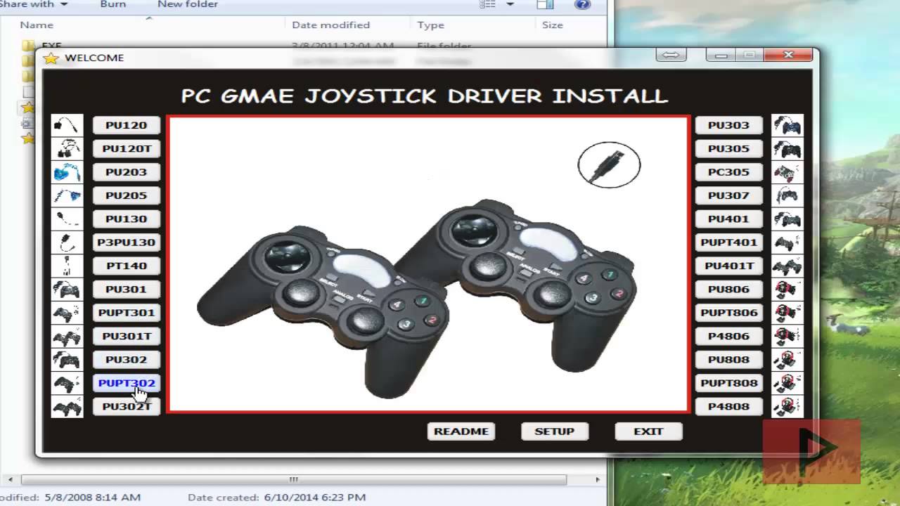 Generic usb joystick vibration driver download